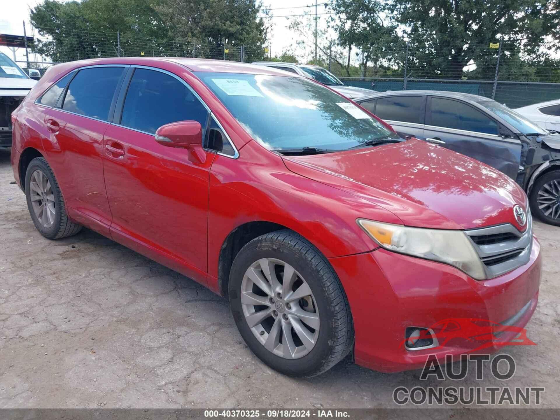 TOYOTA VENZA 2013 - 4T3ZA3BB9DU069758