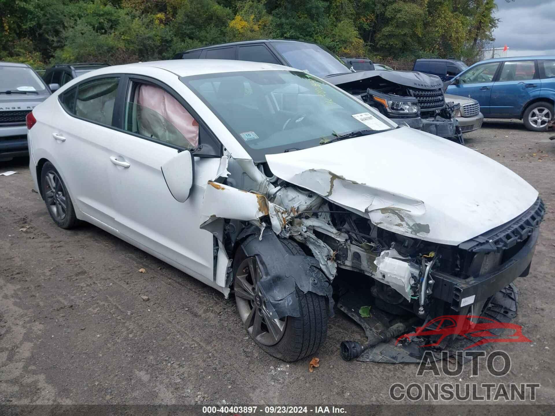 HYUNDAI ELANTRA 2018 - 5NPD84LF8JH266372
