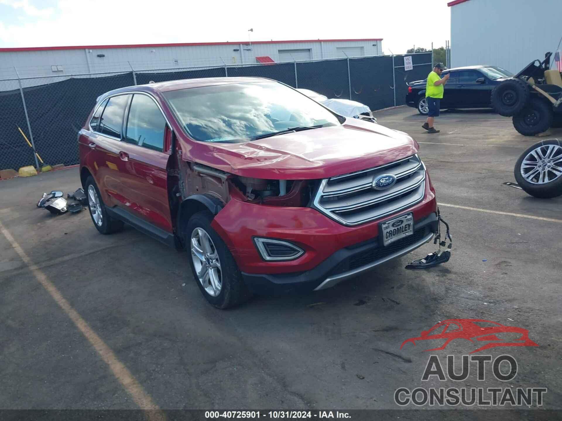 FORD EDGE 2017 - 2FMPK3K89HBC07327