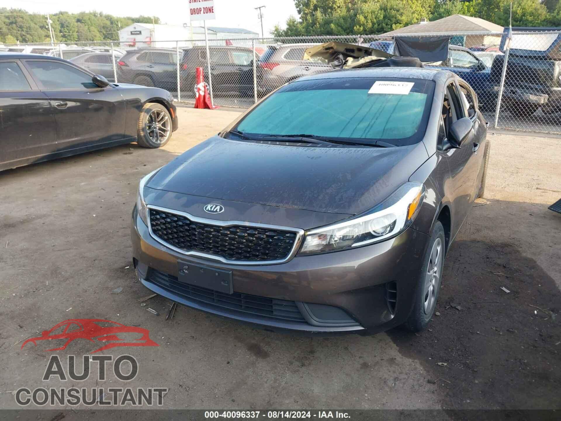 KIA FORTE 2017 - 3KPFL4A79HE128082