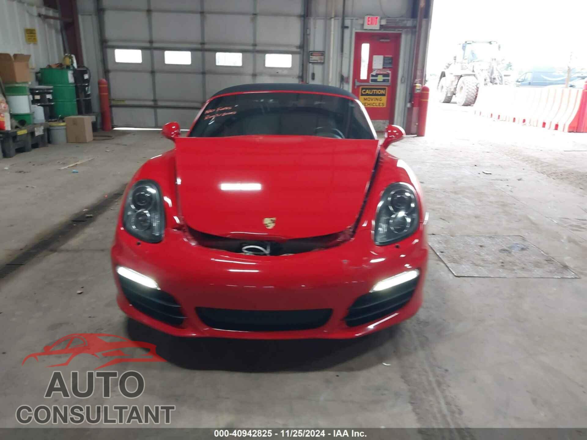 PORSCHE BOXSTER 2014 - WP0CB2A86ES140735
