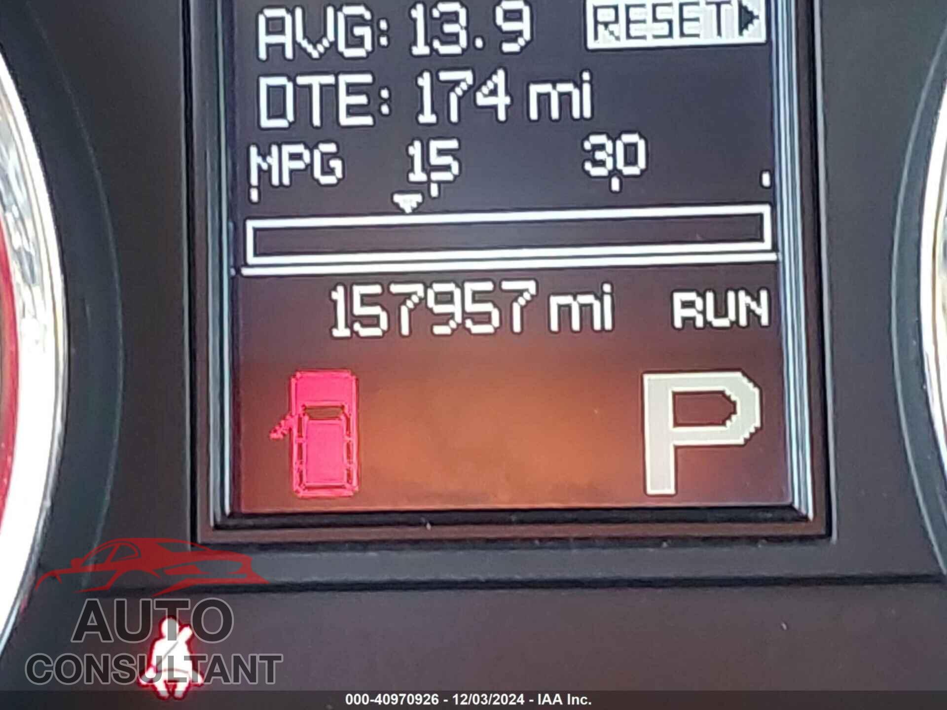 DODGE DURANGO 2012 - 1C4RDJDG2CC358602