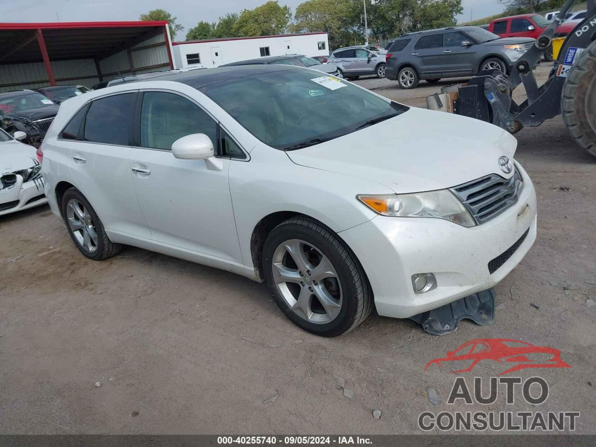 TOYOTA VENZA 2009 - 4T3BK11A59U004487