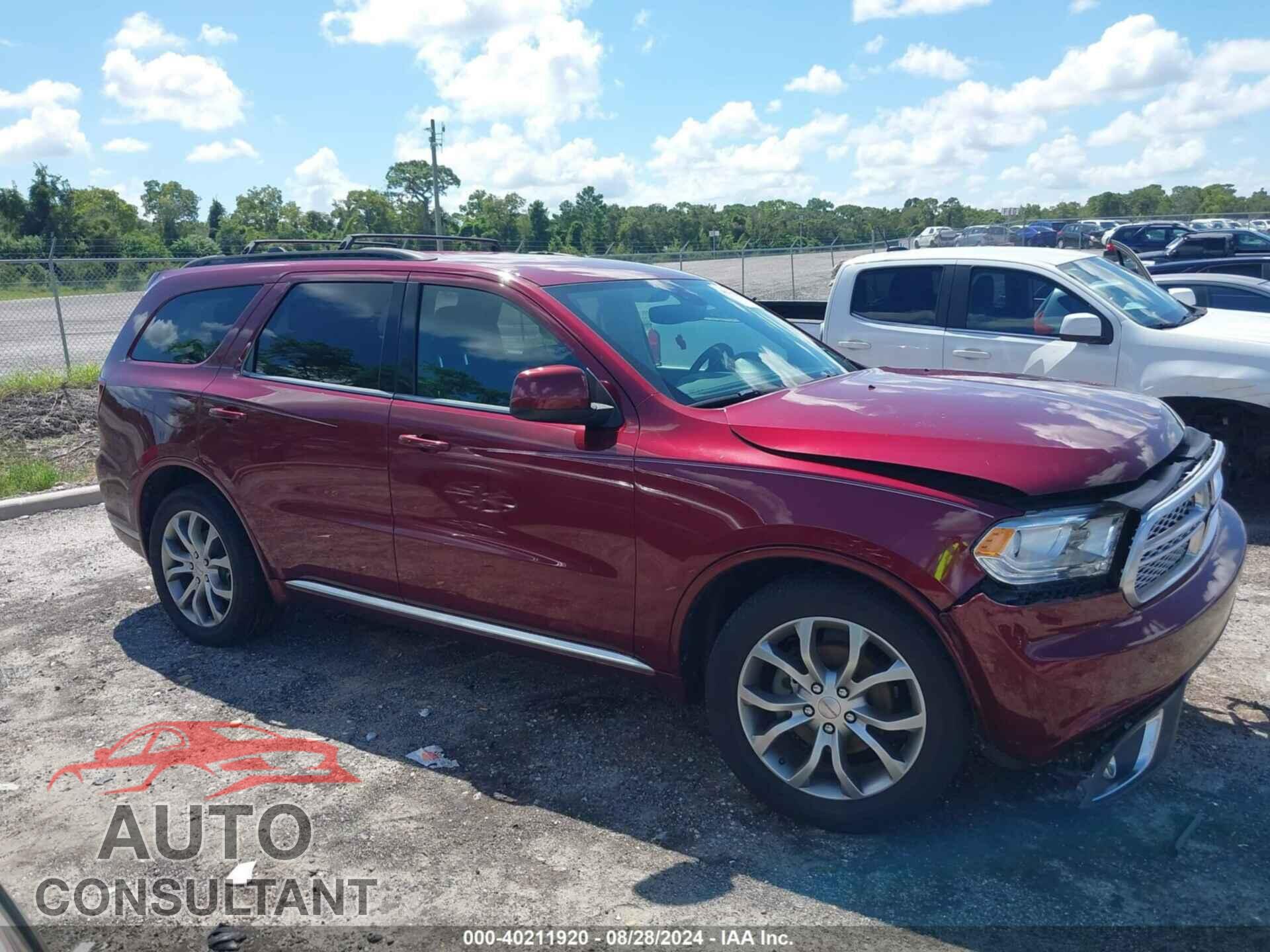 DODGE DURANGO 2017 - 1C4RDHAG5HC805542