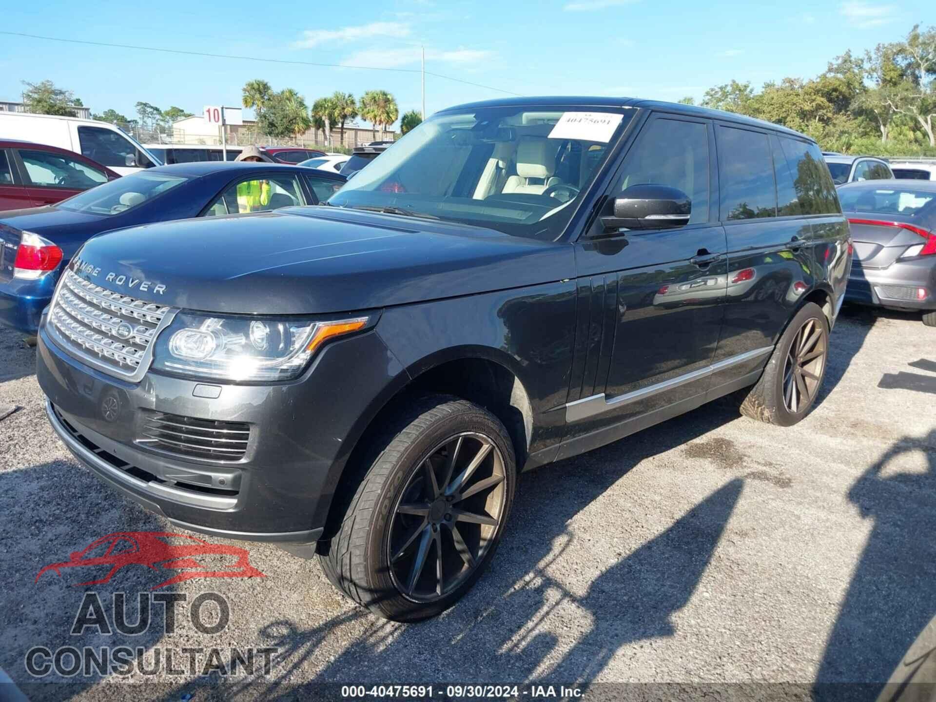 LAND ROVER RANGE ROVER 2015 - SALGS2VFXFA208822