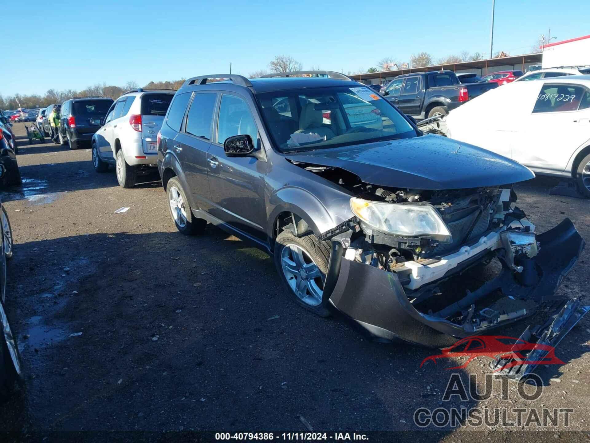 SUBARU FORESTER 2010 - JF2SH6CC1AH794358