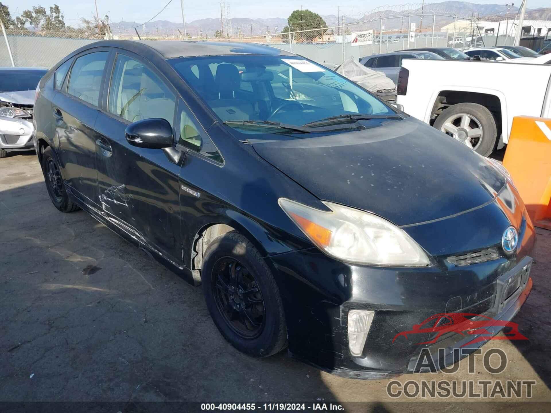 TOYOTA PRIUS 2012 - JTDKN3DU8C5418709