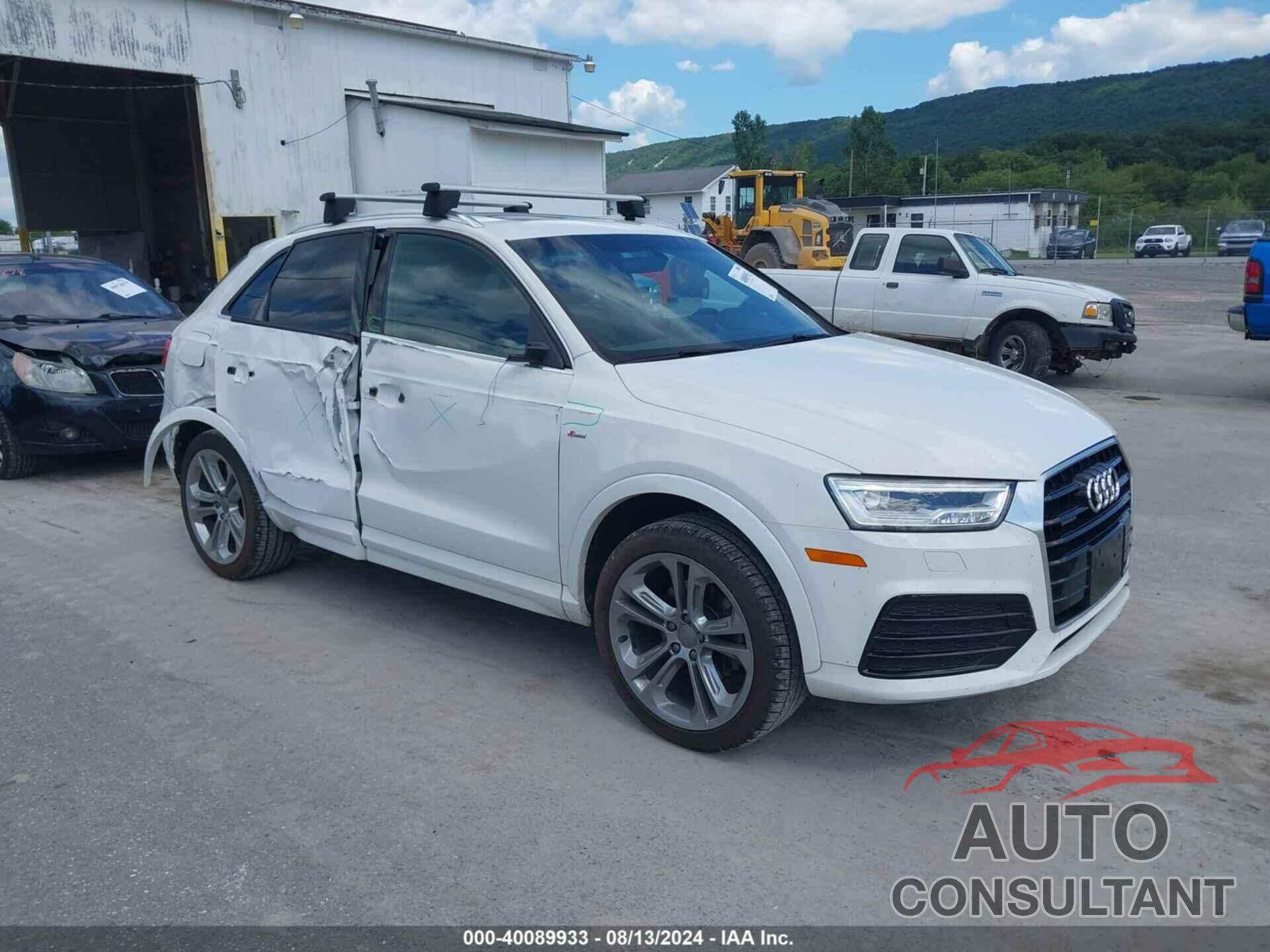 AUDI Q3 2018 - WA1JCCFS7JR035258