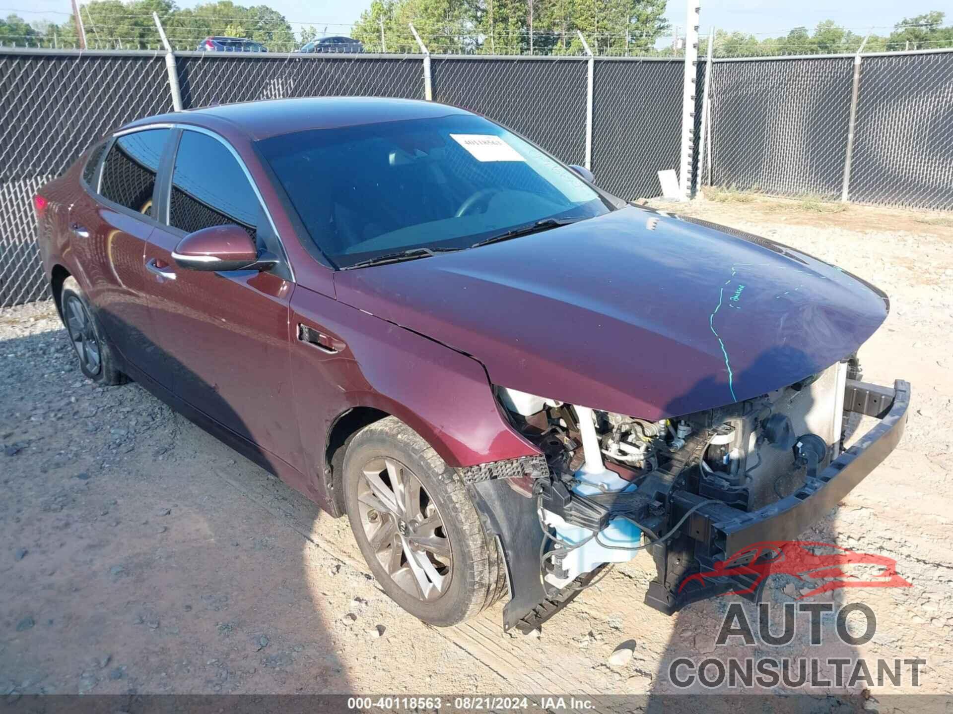 KIA OPTIMA 2019 - 5XXGT4L30KG325526