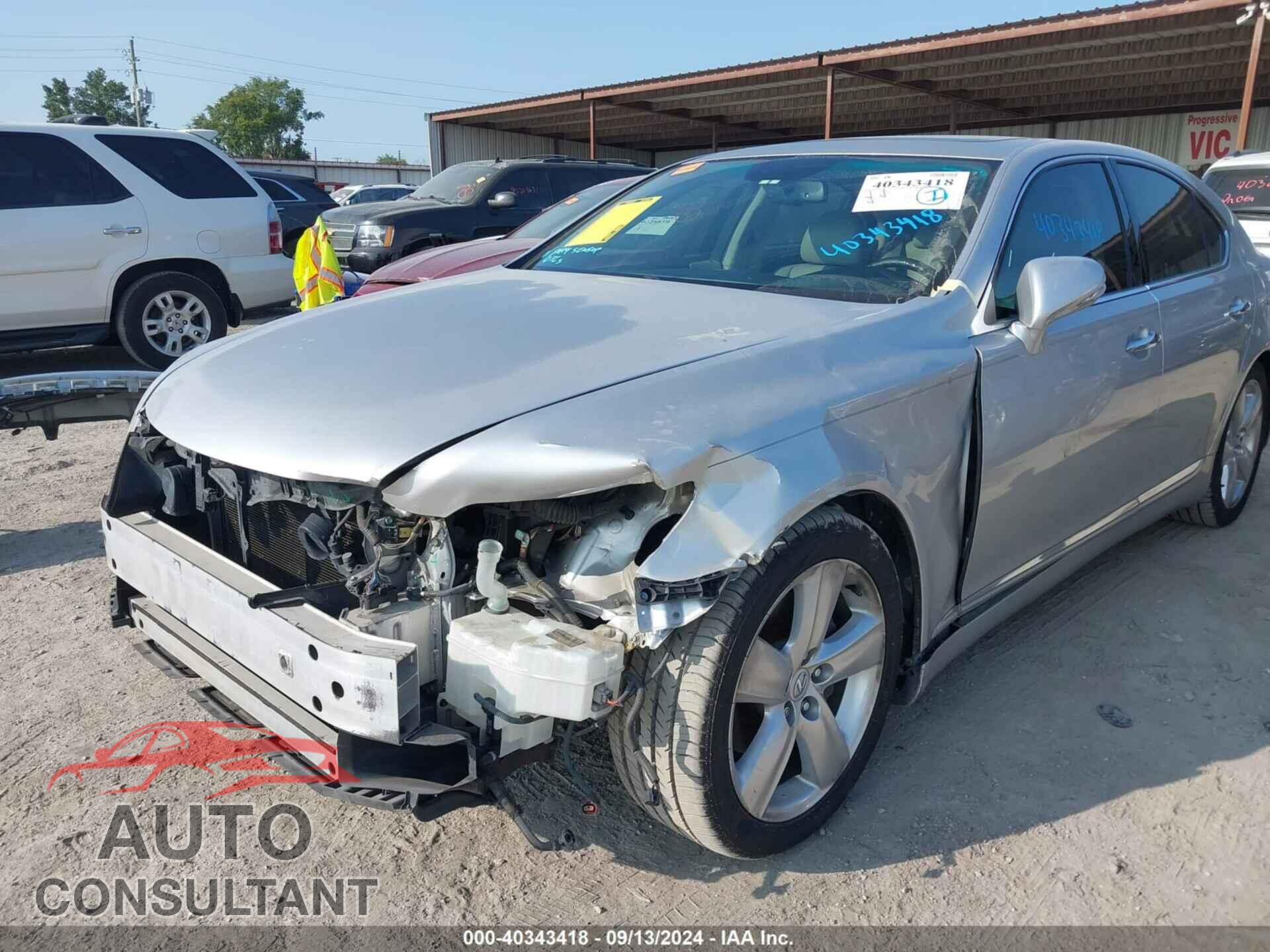 LEXUS LS 460 2012 - JTHBL5EF0C5113088