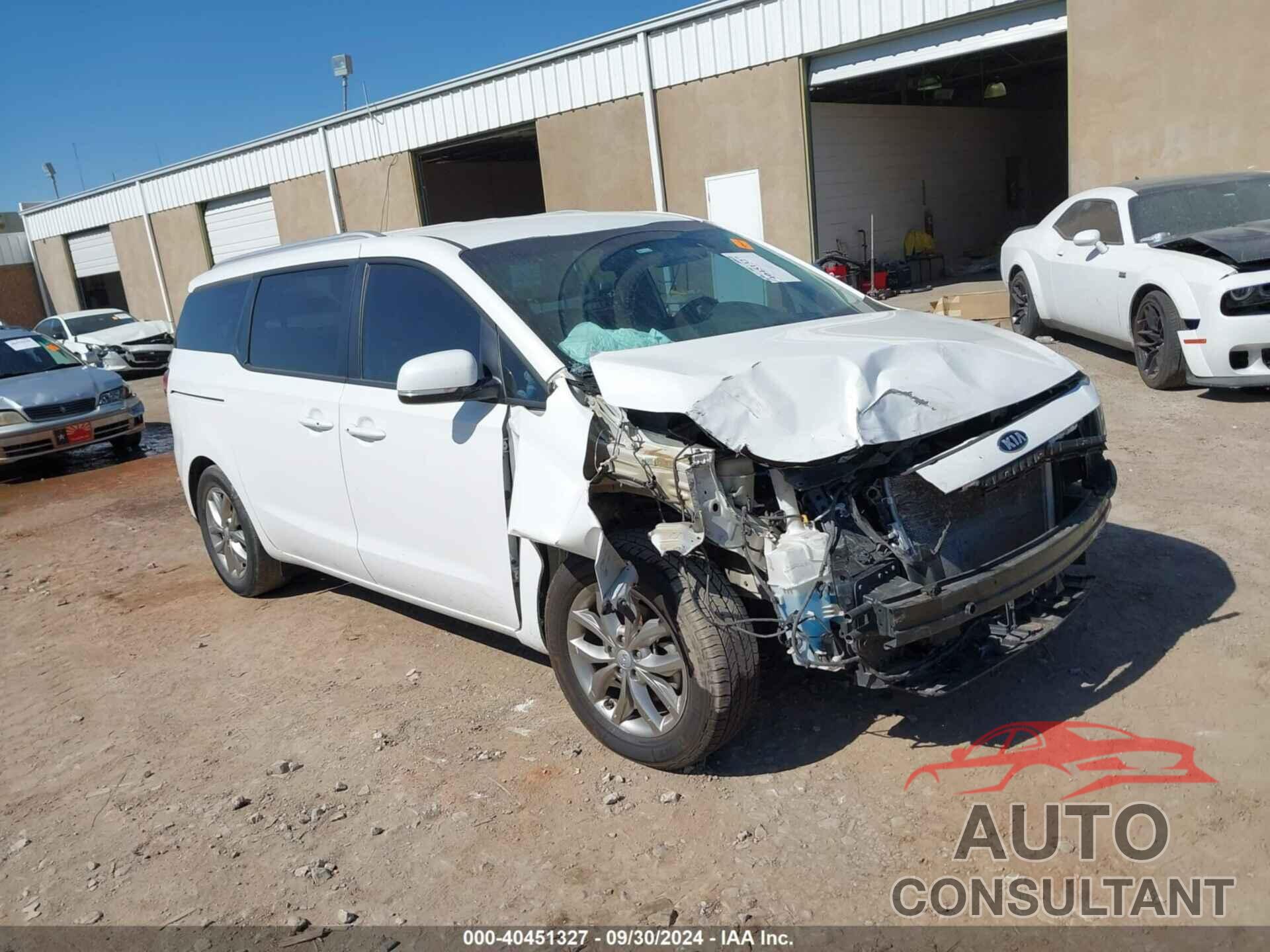 KIA SEDONA 2019 - KNDMB5C12K6494360