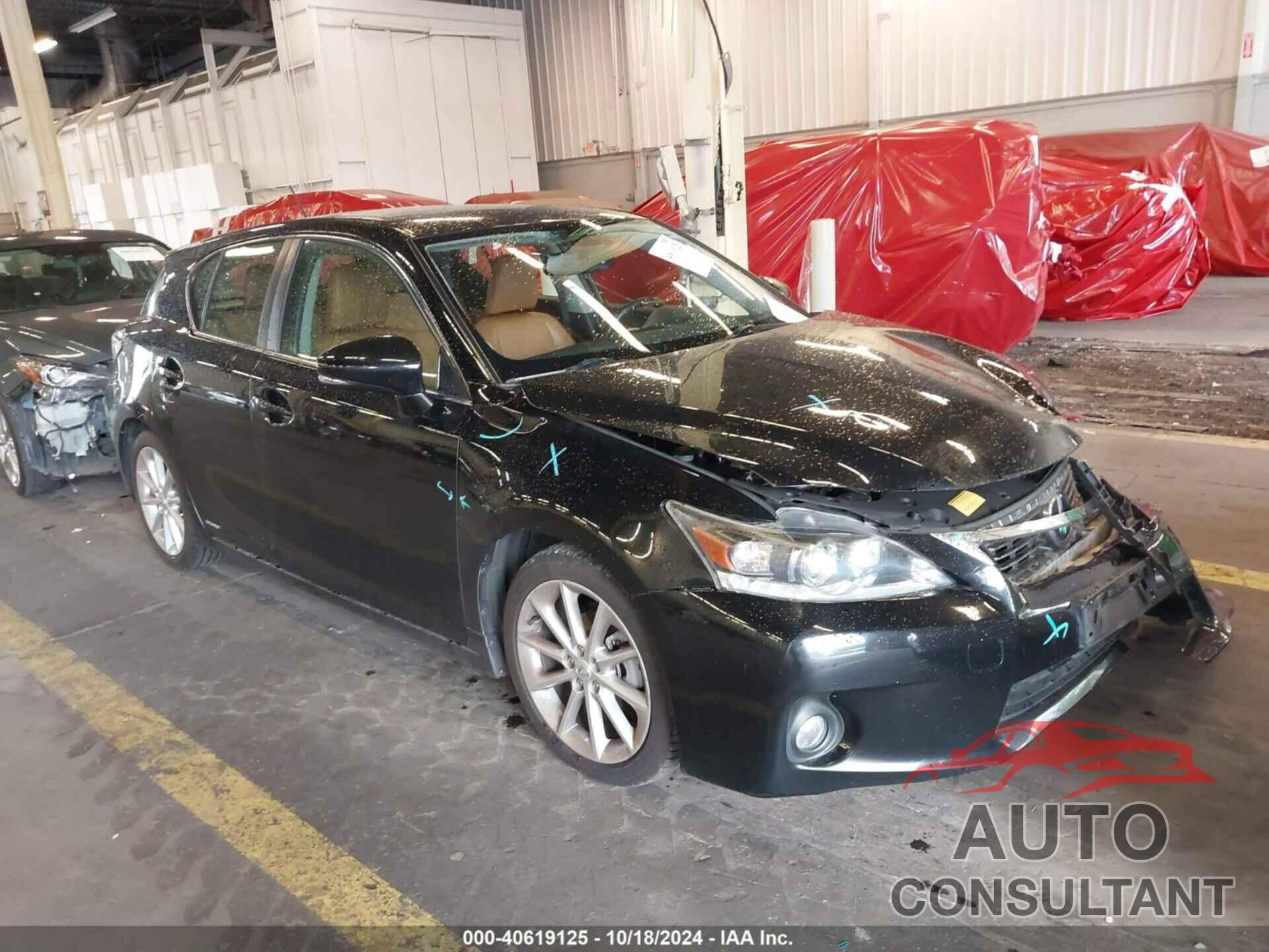 LEXUS CT 200H 2013 - JTHKD5BH4D2137786