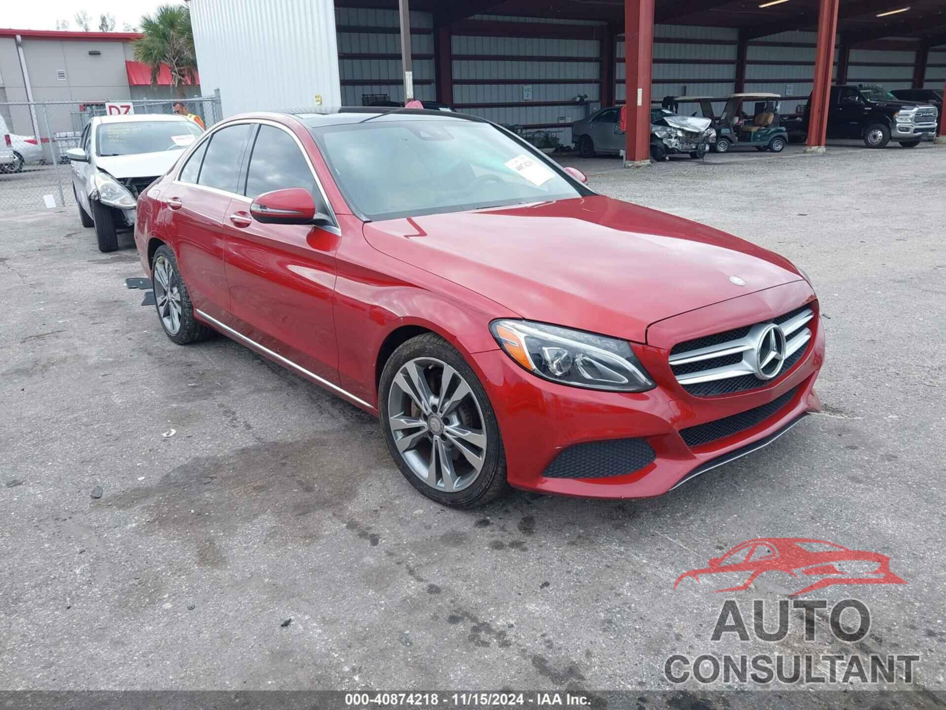 MERCEDES-BENZ C-CLASS 2016 - 55SWF4JB0GU132007