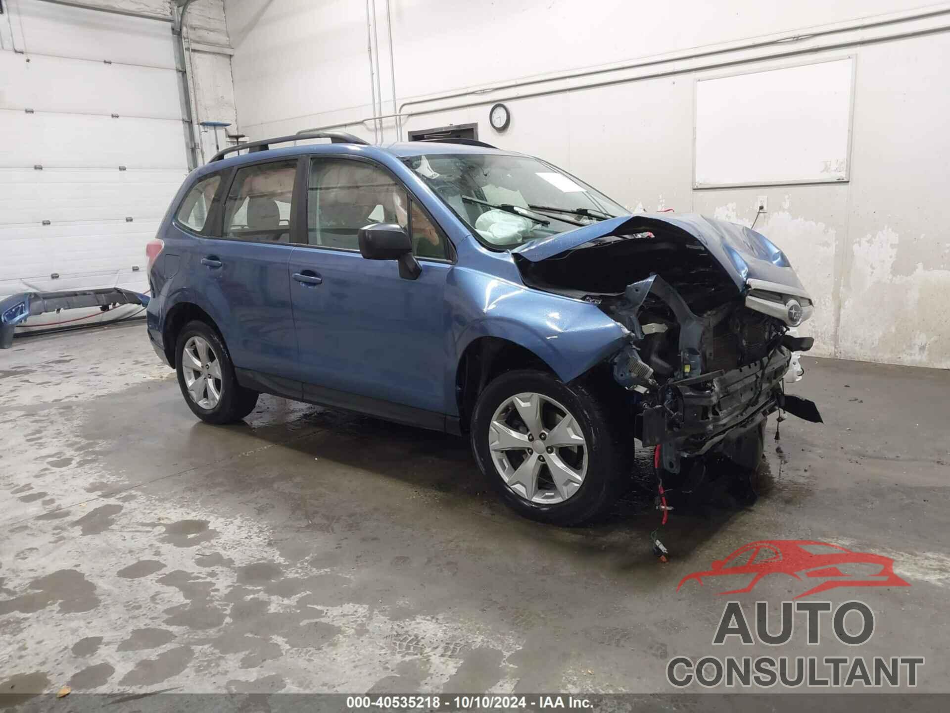 SUBARU FORESTER 2016 - JF2SJABC2GH556326