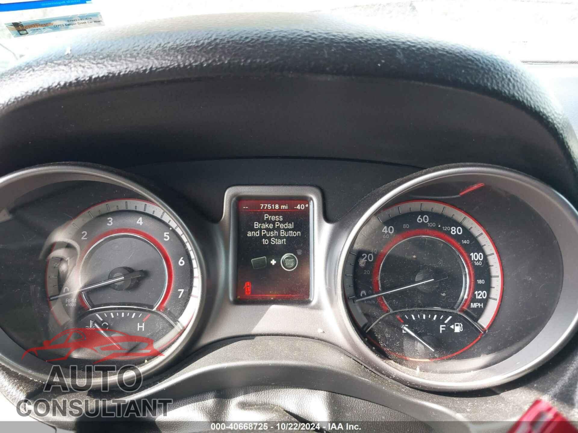 DODGE JOURNEY 2017 - 3C4PDCGB2HT708535