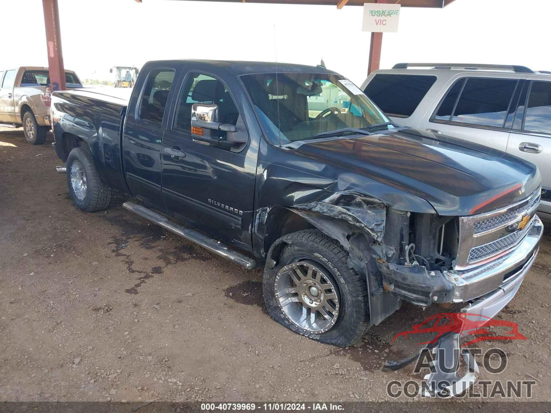 CHEVROLET SILVERADO 1500 2012 - 1GCRKSE77CZ199759