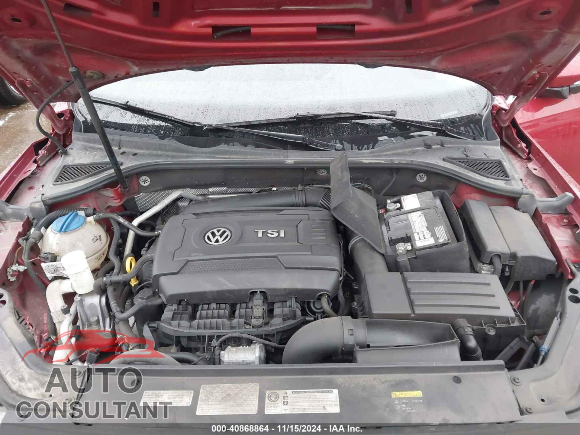 VOLKSWAGEN PASSAT 2017 - 1VWCT7A38HC085232