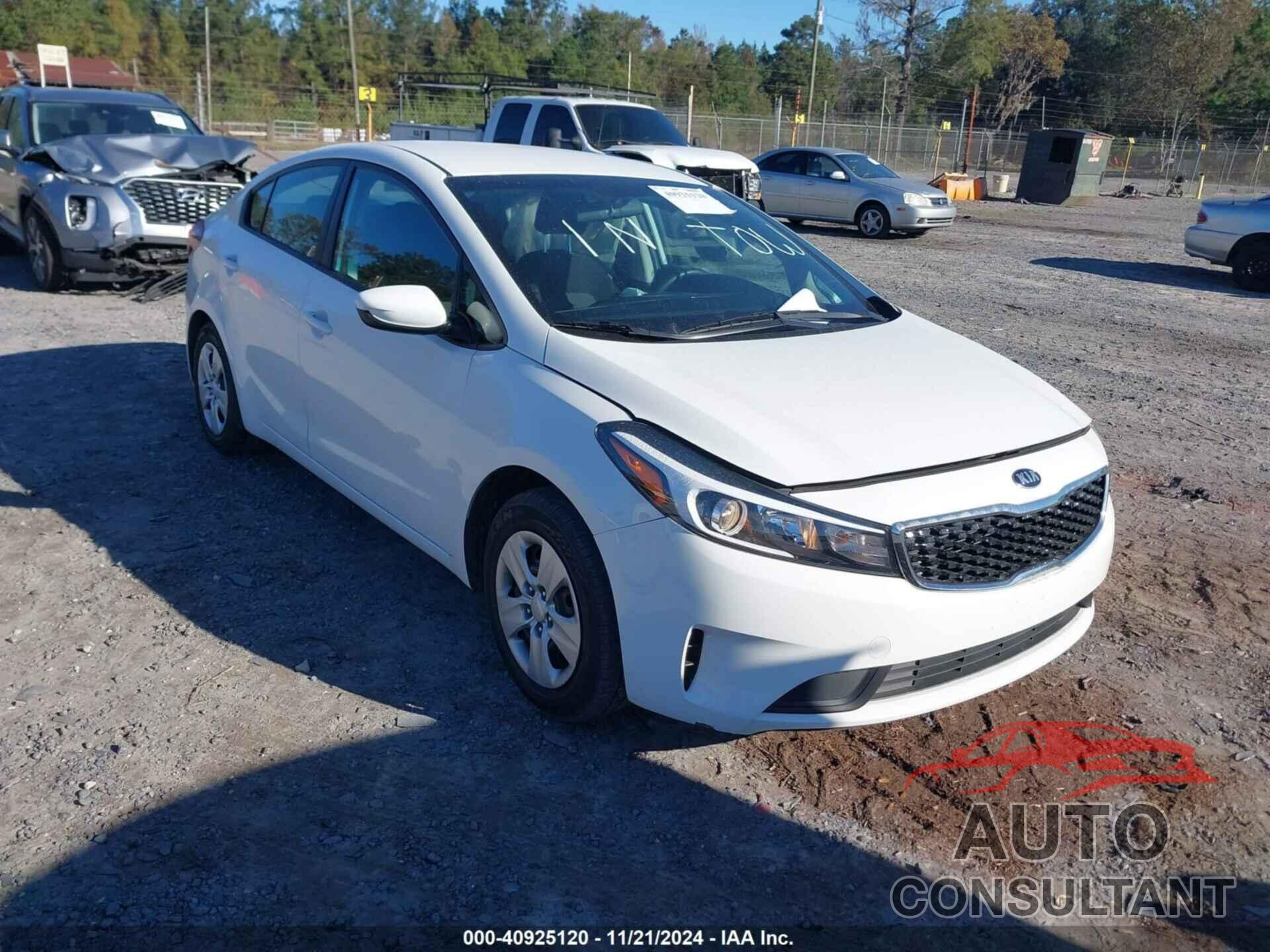 KIA FORTE 2018 - 3KPFK4A77JE231705