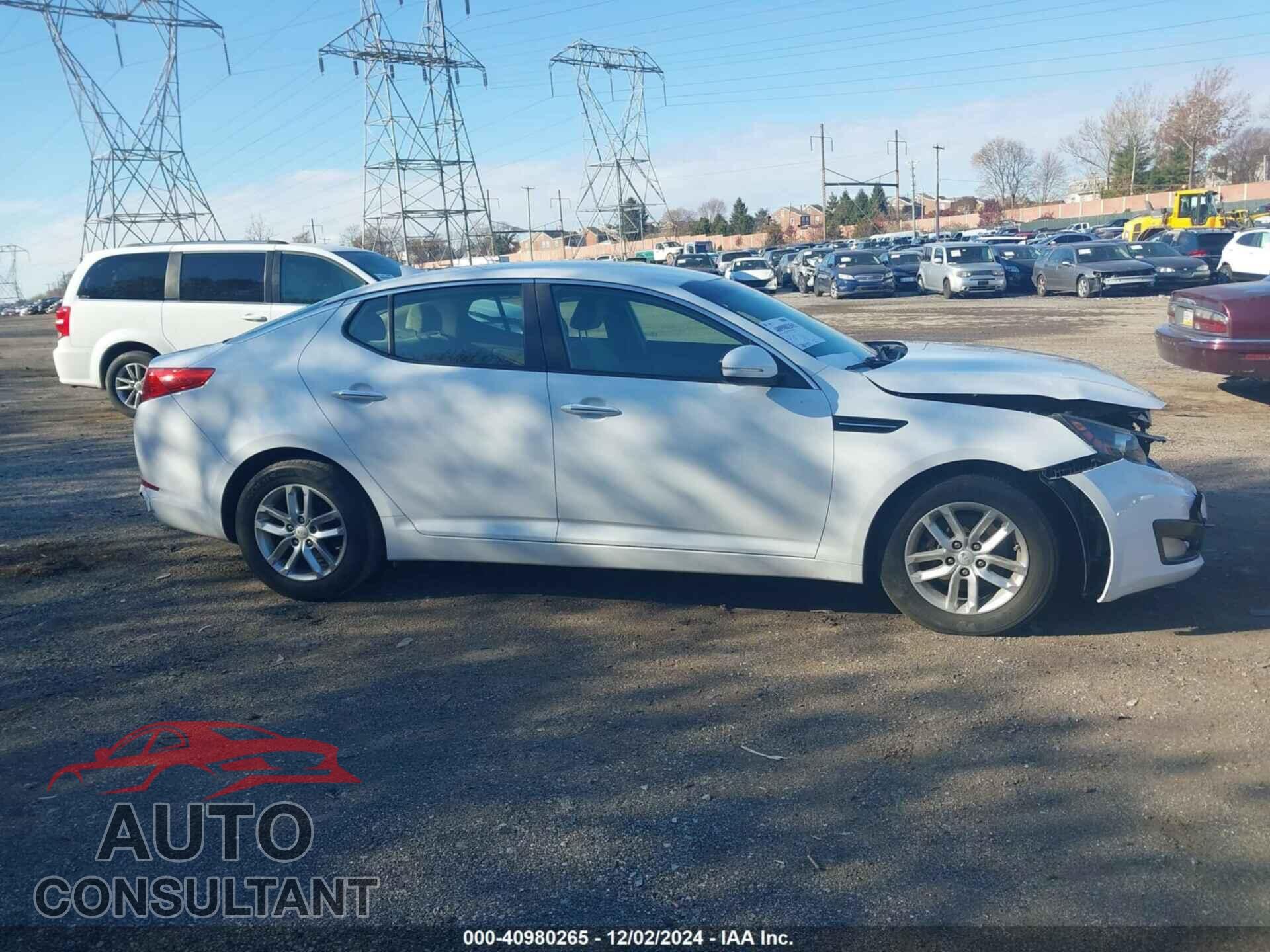 KIA OPTIMA 2013 - KNAGM4A77D5371765