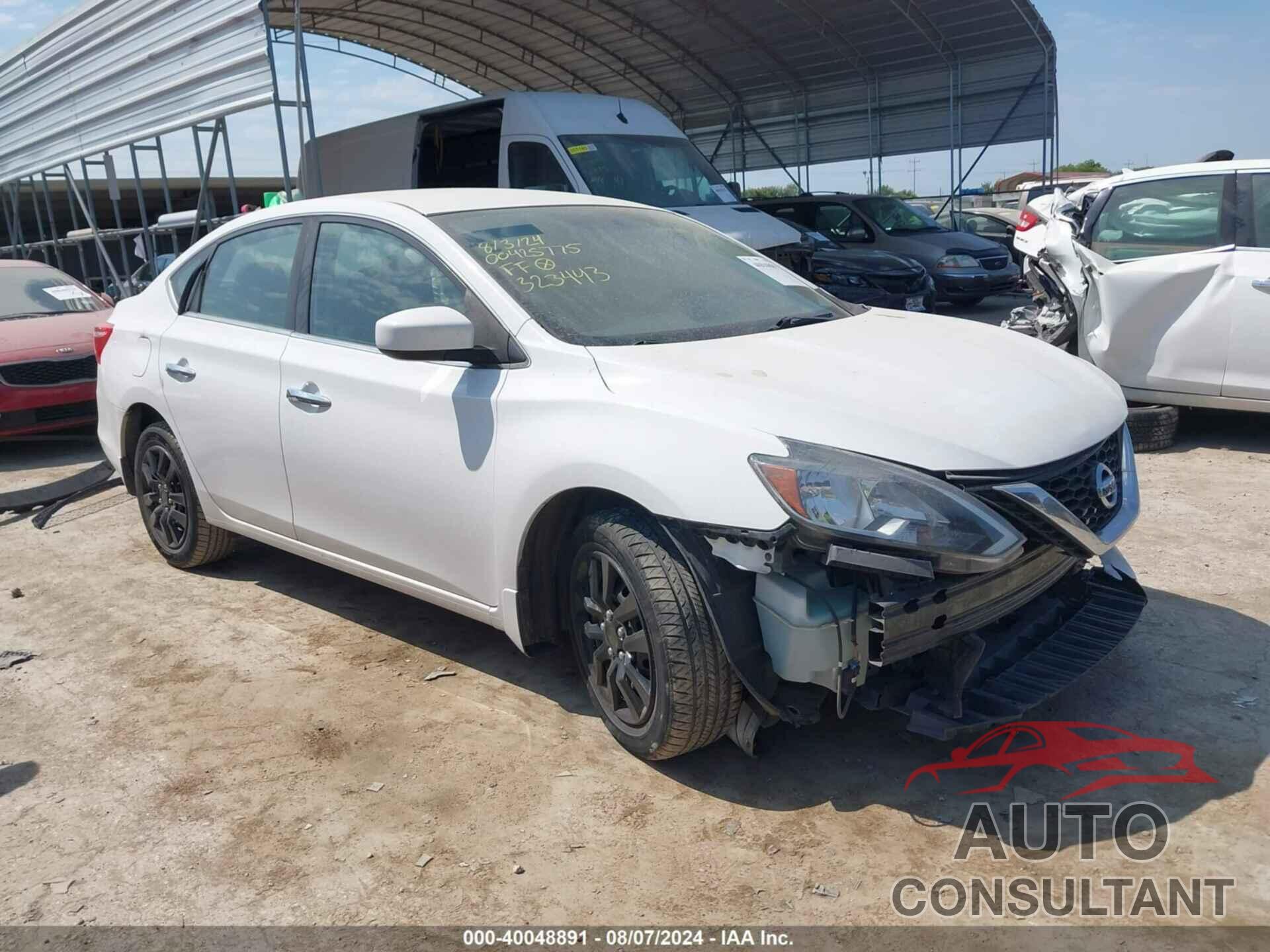 NISSAN SENTRA 2018 - 3N1AB7AP7JY323443