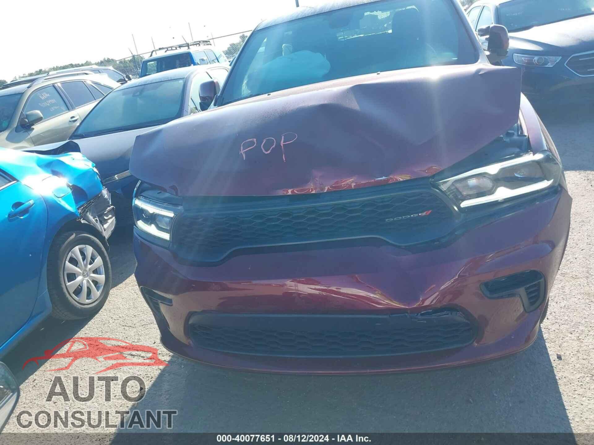 DODGE DURANGO 2021 - 1C4RDJDG0MC579570