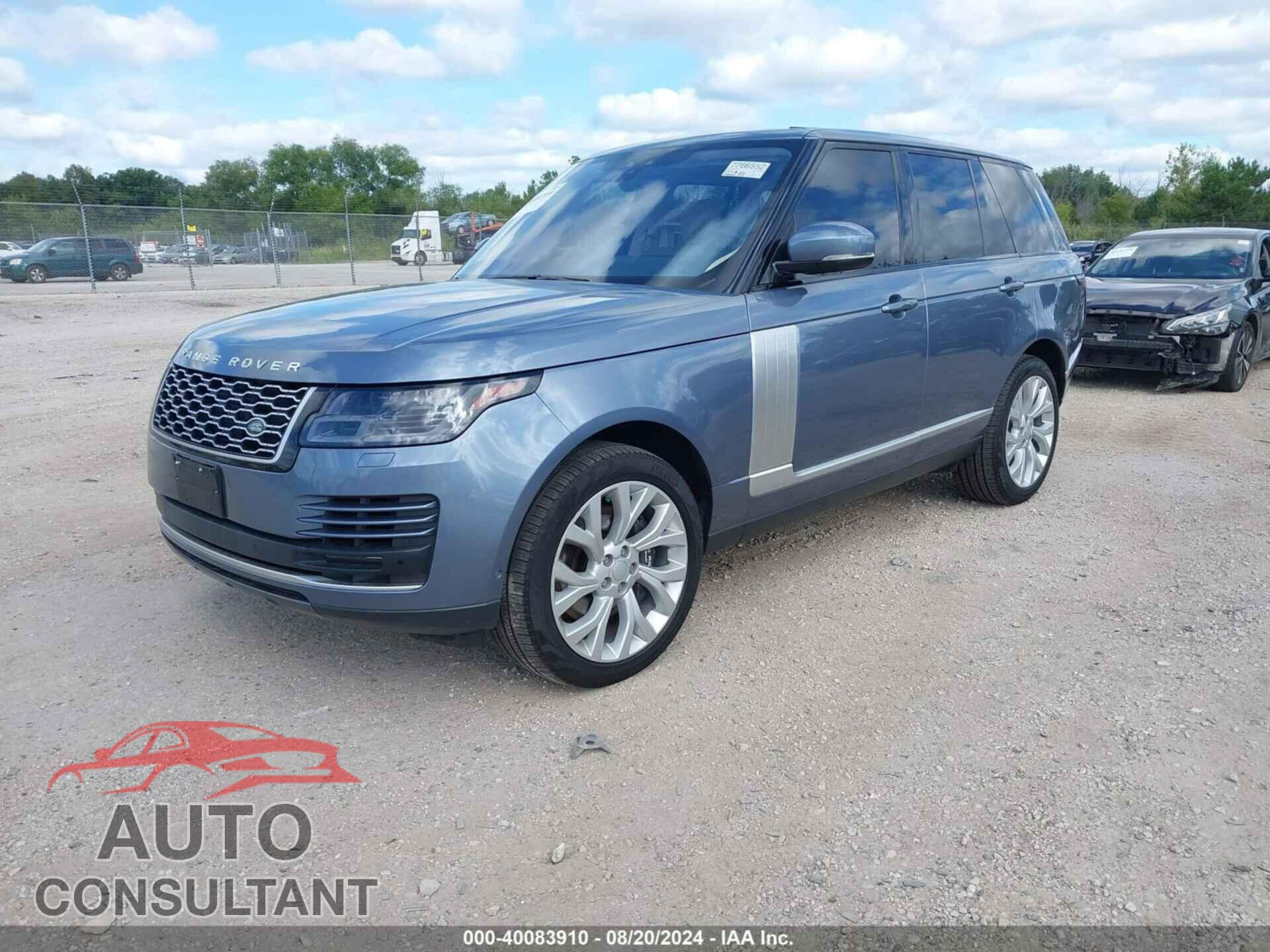 LAND ROVER RANGE ROVER 2022 - SALGS2RU4NA462209