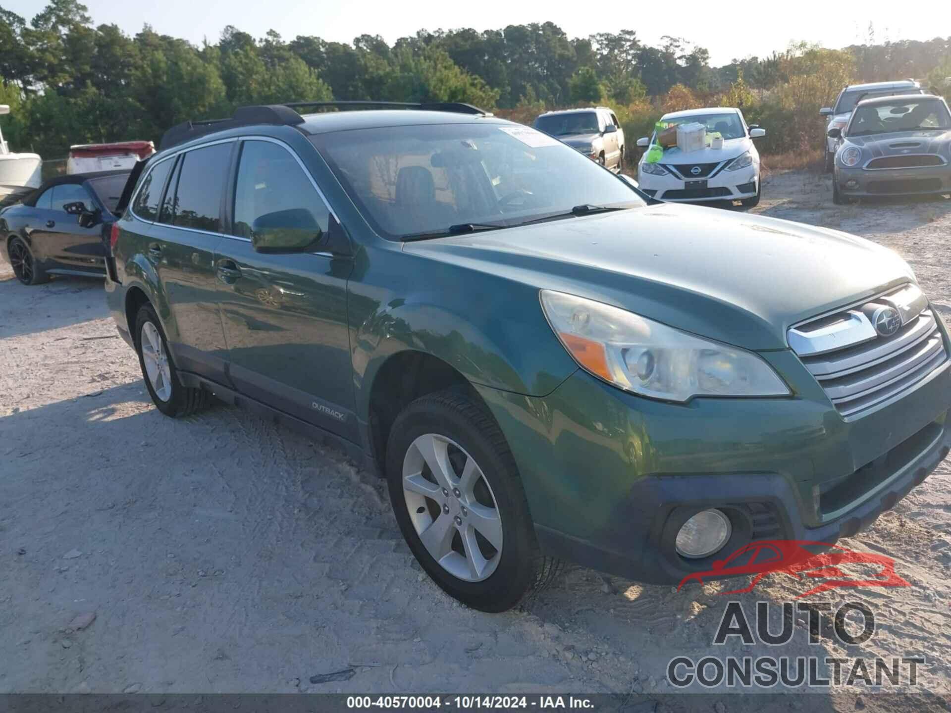 SUBARU OUTBACK 2013 - 4S4BRBCCXD3288674