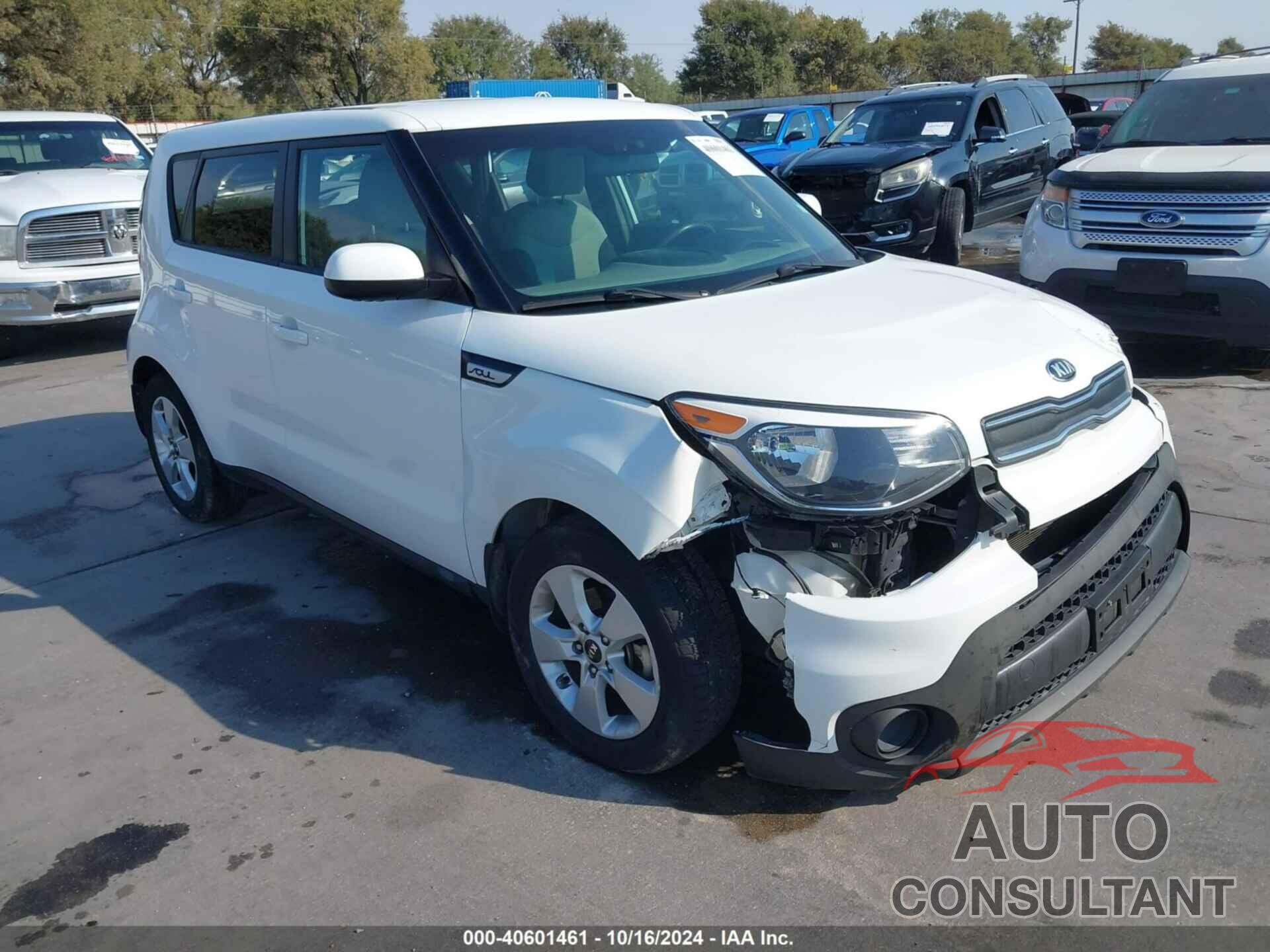 KIA SOUL 2018 - KNDJN2A27J7619141