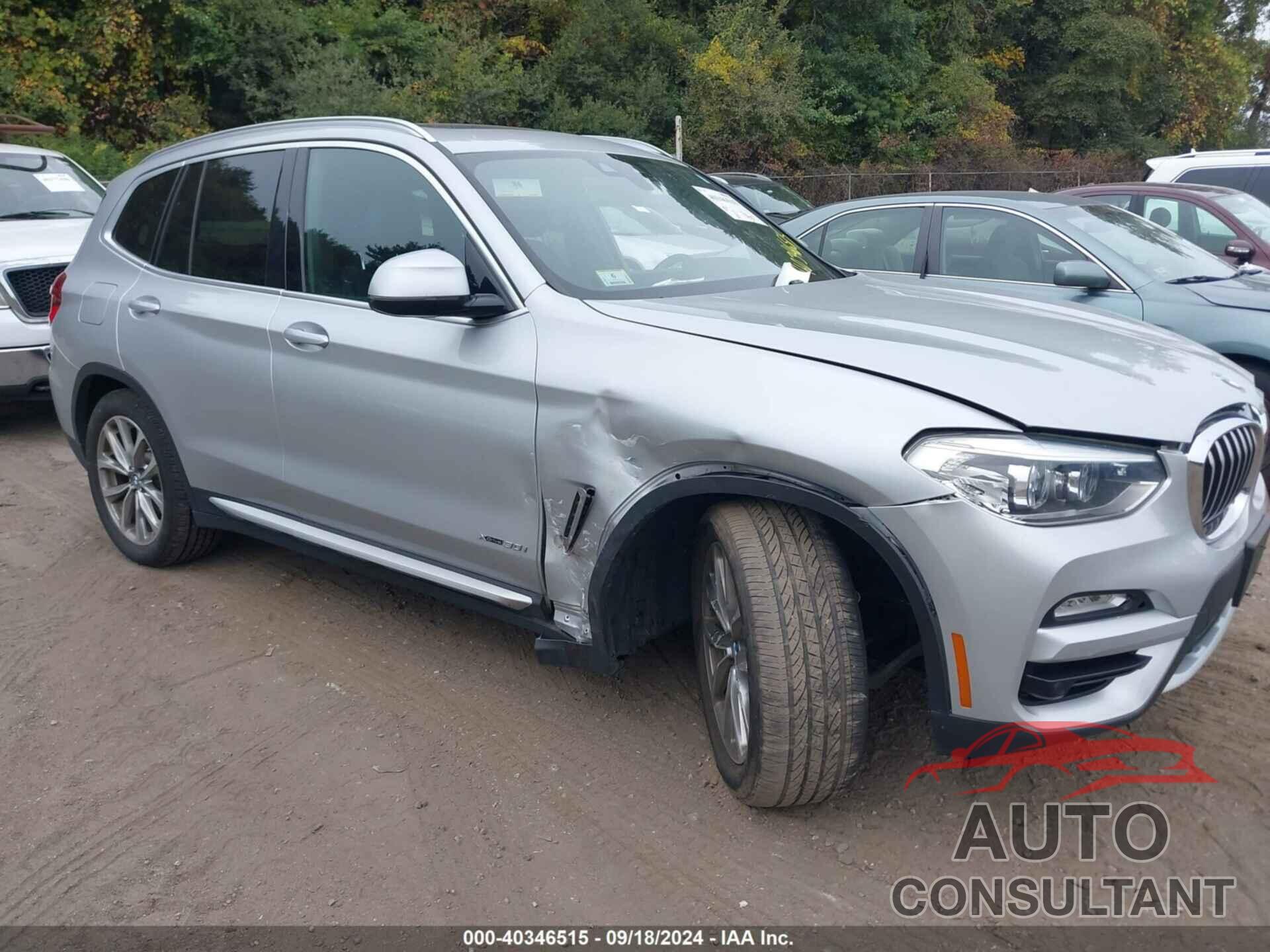 BMW X3 2018 - 5UXTR9C50JLD61776