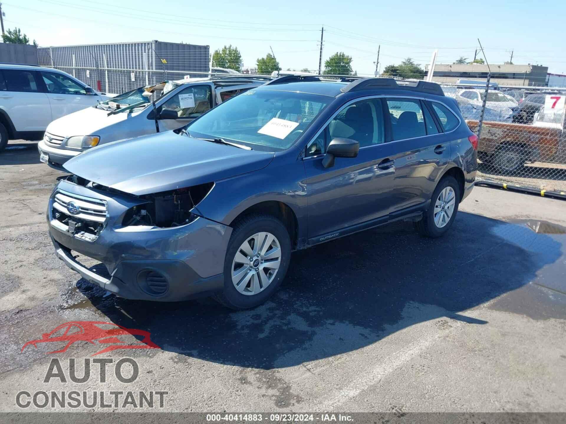 SUBARU OUTBACK 2017 - 4S4BSAAC2H3356554