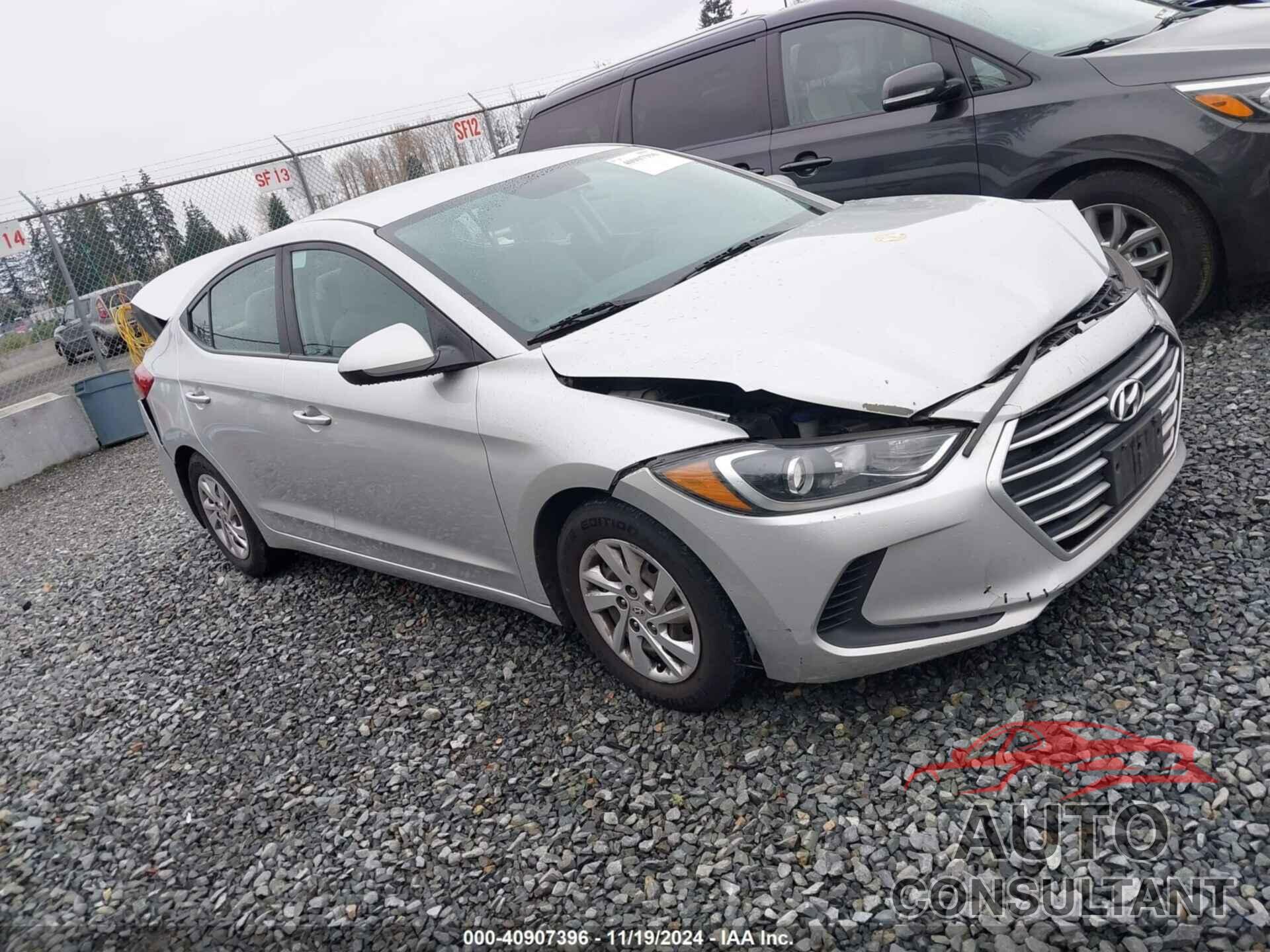 HYUNDAI ELANTRA 2017 - 5NPD74LF8HH164986