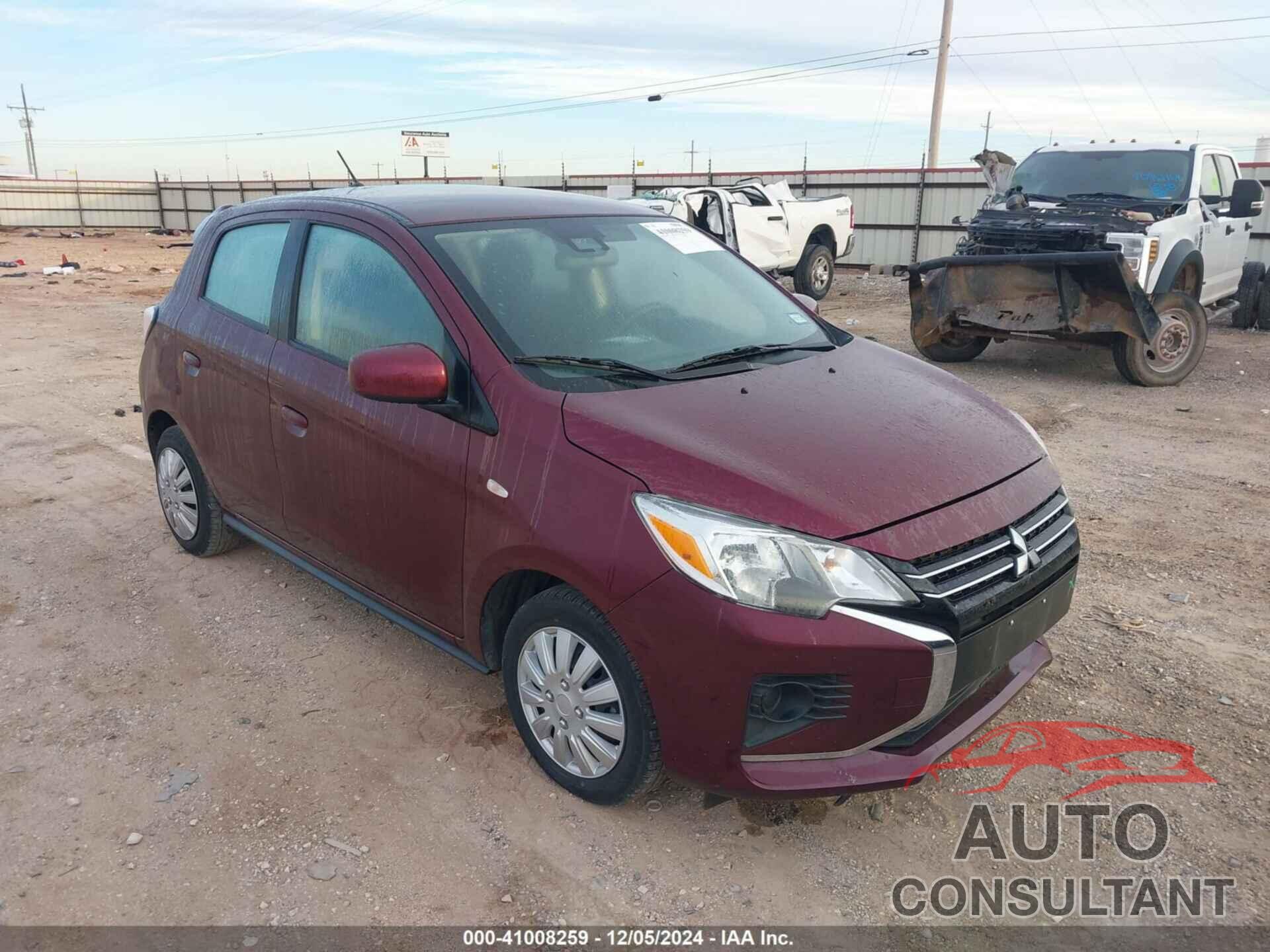 MITSUBISHI MIRAGE 2021 - ML32AUHJ8MH013924