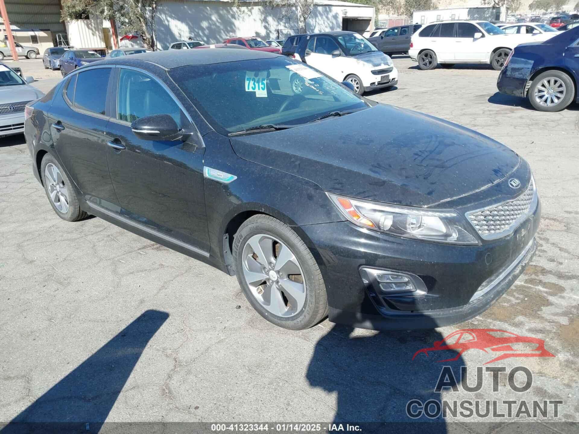 KIA OPTIMA HYBRID 2016 - KNAGN4ADXG5099025