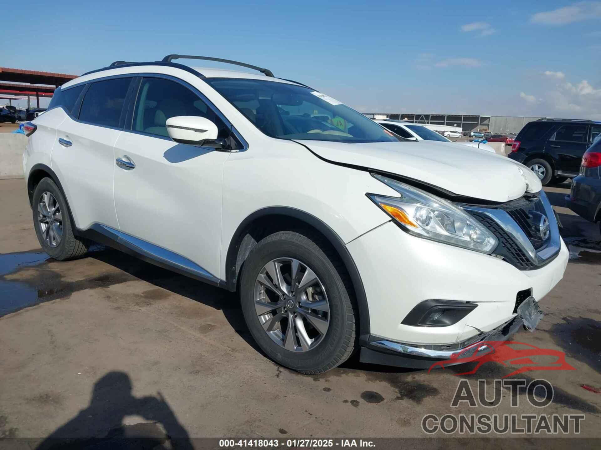 NISSAN MURANO 2016 - 5N1AZ2MG2GN135017