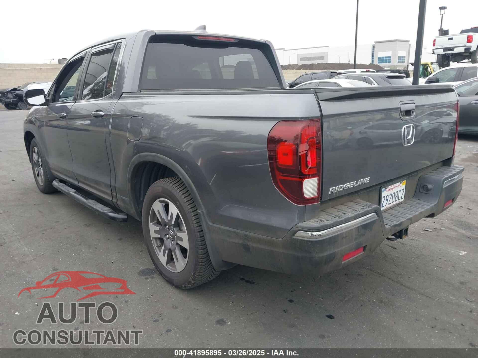 HONDA RIDGELINE 2017 - 5FPYK2F67HB002854