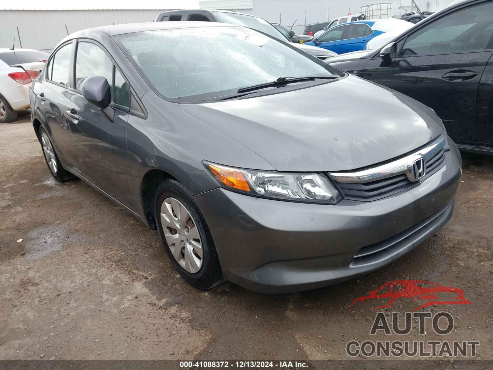 HONDA CIVIC 2012 - 2HGFB2F50CH605592