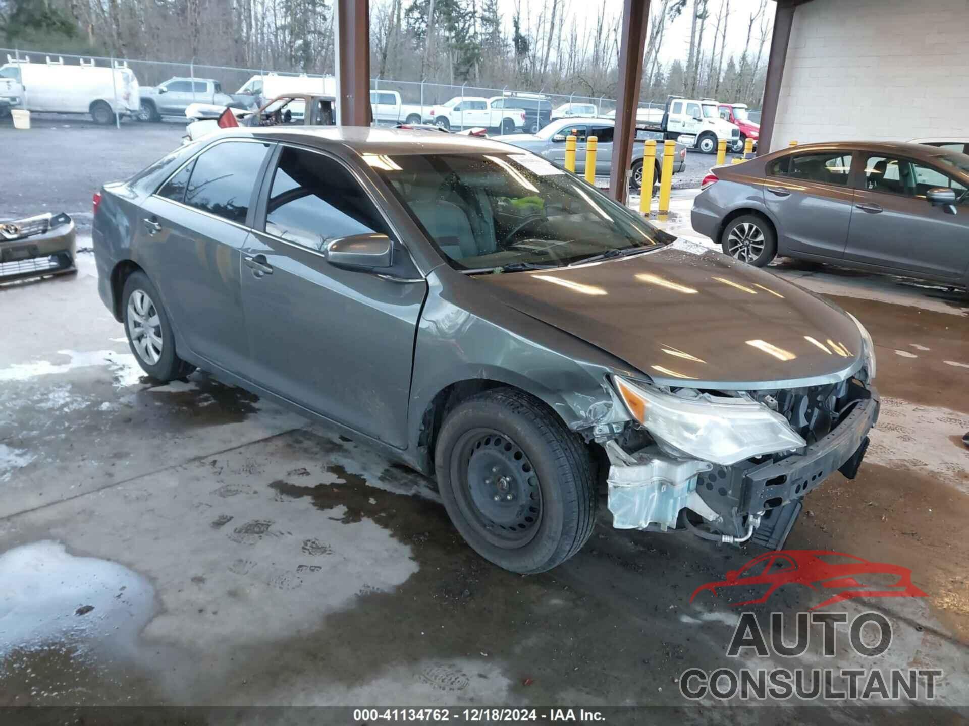 TOYOTA CAMRY 2012 - 4T4BF1FK2CR160336