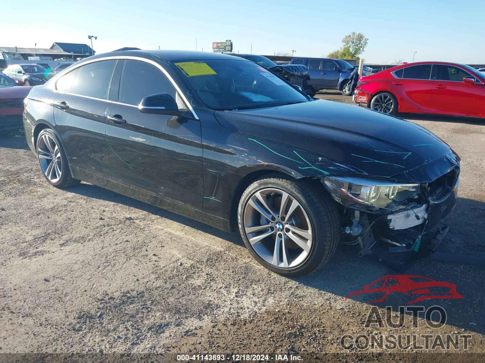 BMW 440I GRAN COUPE 2018 - WBA4J5C52JBF06227