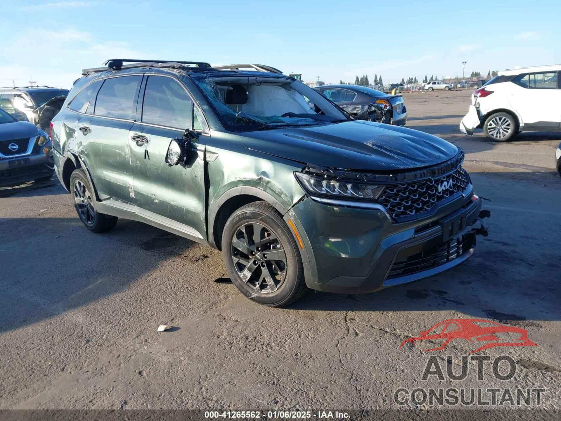 KIA SORENTO 2022 - 5XYRLDLC5NG138078