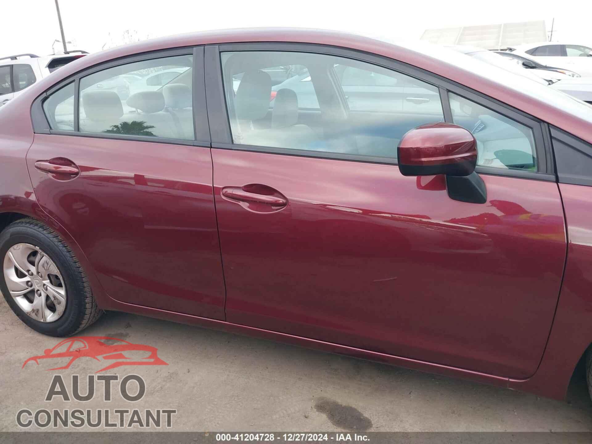 HONDA CIVIC 2014 - 19XFB2F5XEE249570