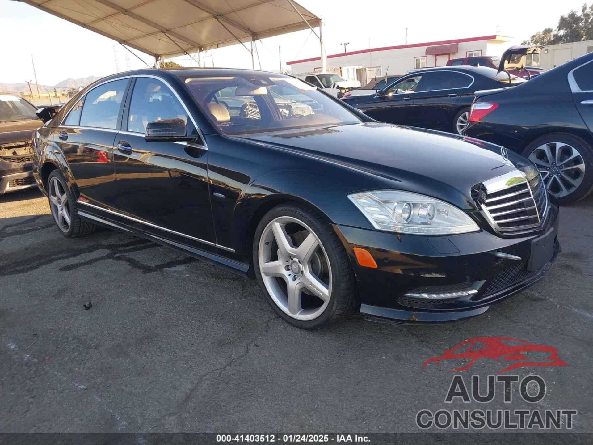 MERCEDES-BENZ S 350 BLUETEC 2012 - WDDNG8DB2CA436980