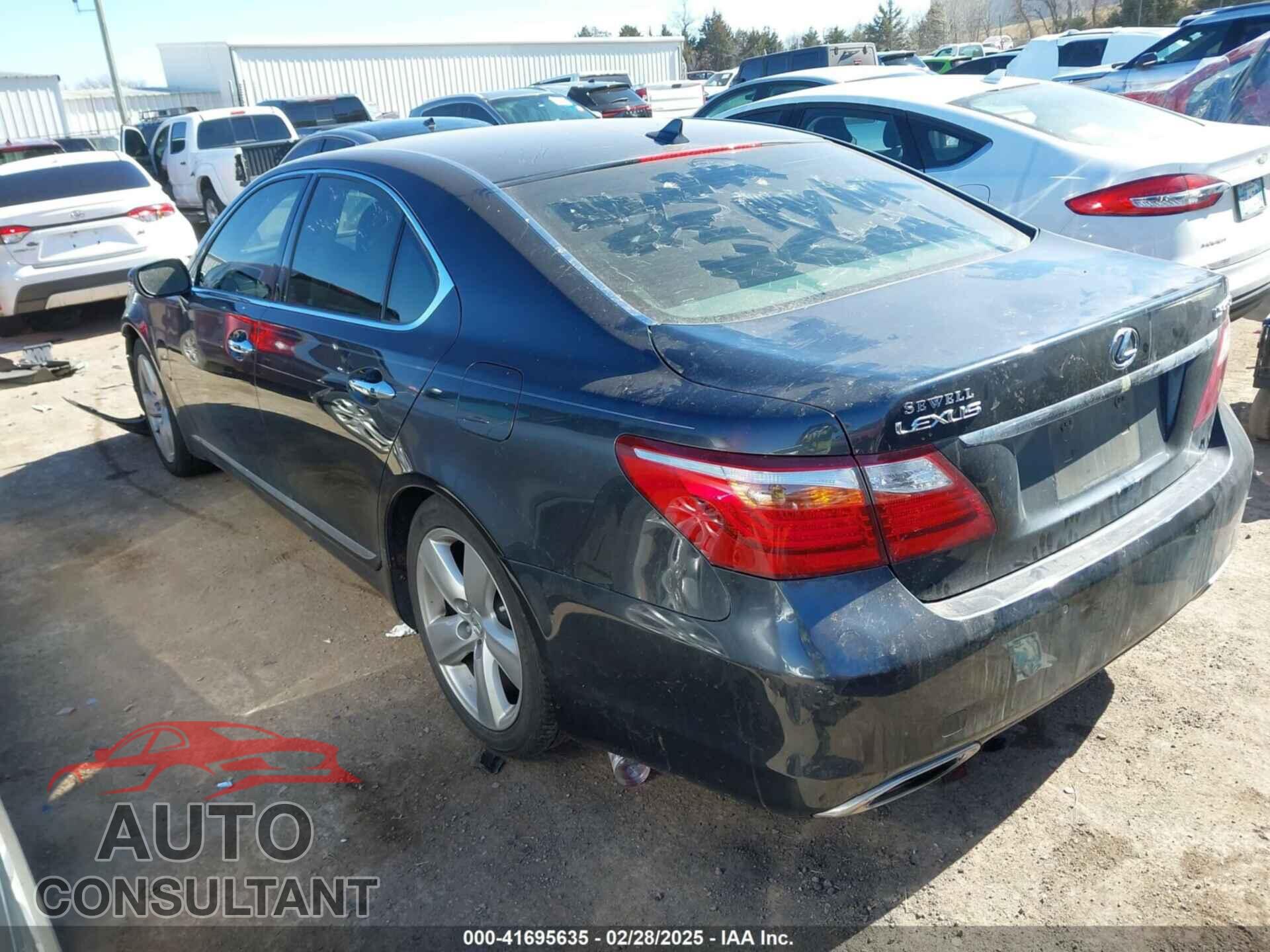 LEXUS LS 460 2010 - JTHBL5EF9A5101261