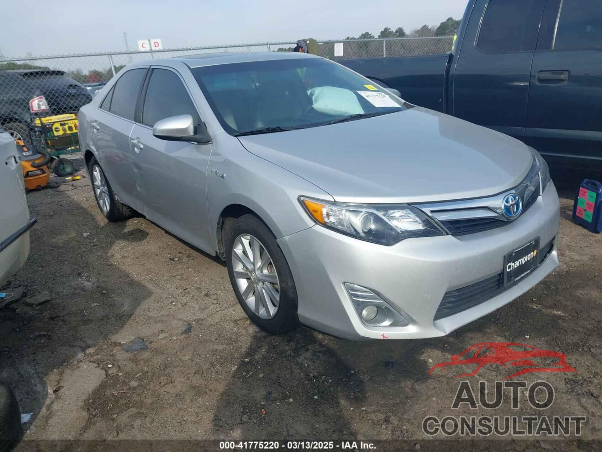 TOYOTA CAMRY HYBRID 2012 - 4T1BD1FK0CU001735