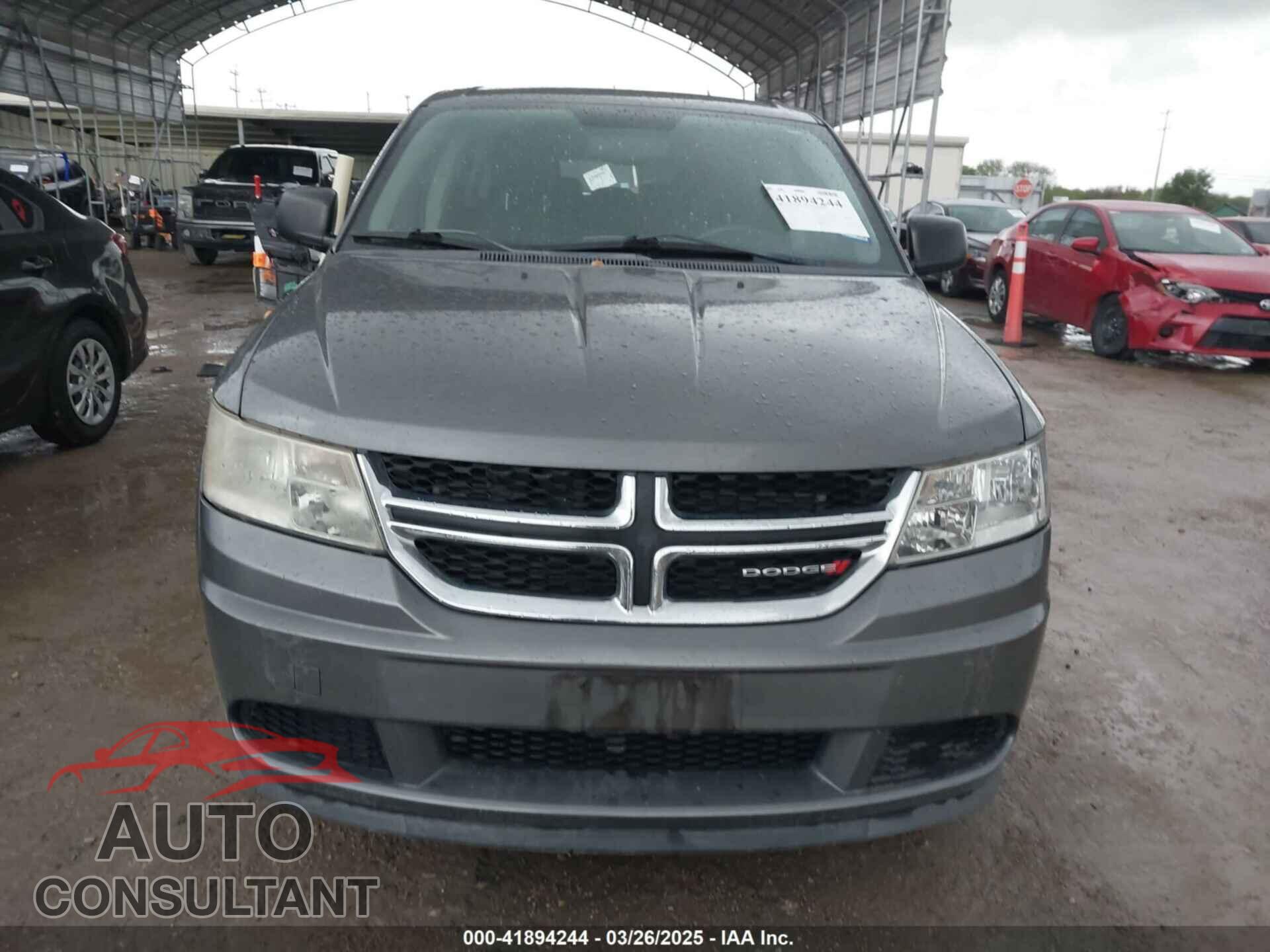 DODGE JOURNEY 2012 - 3C4PDCAB4CT390452