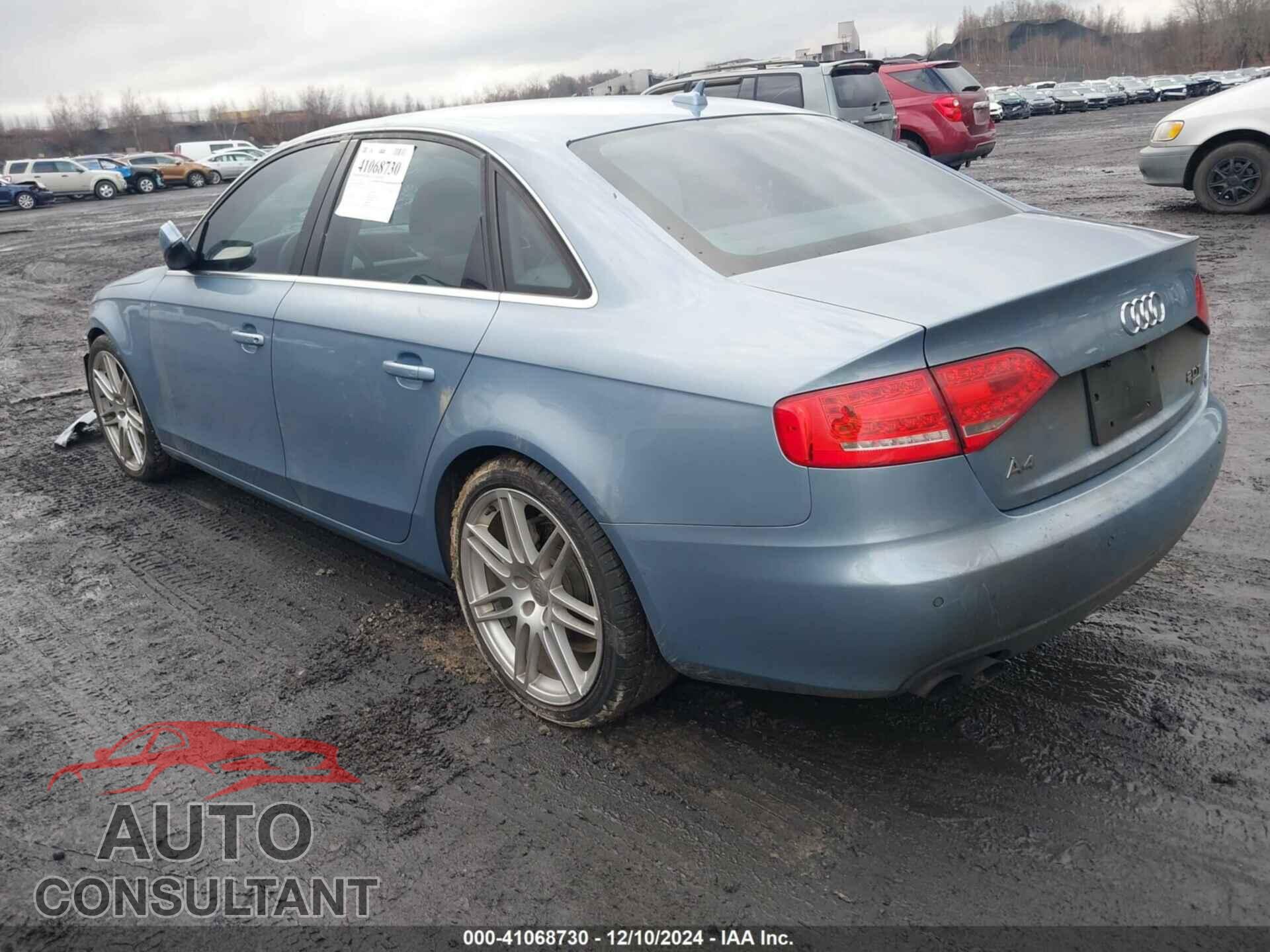 AUDI A4 2011 - WAUKFBFL5BA097355