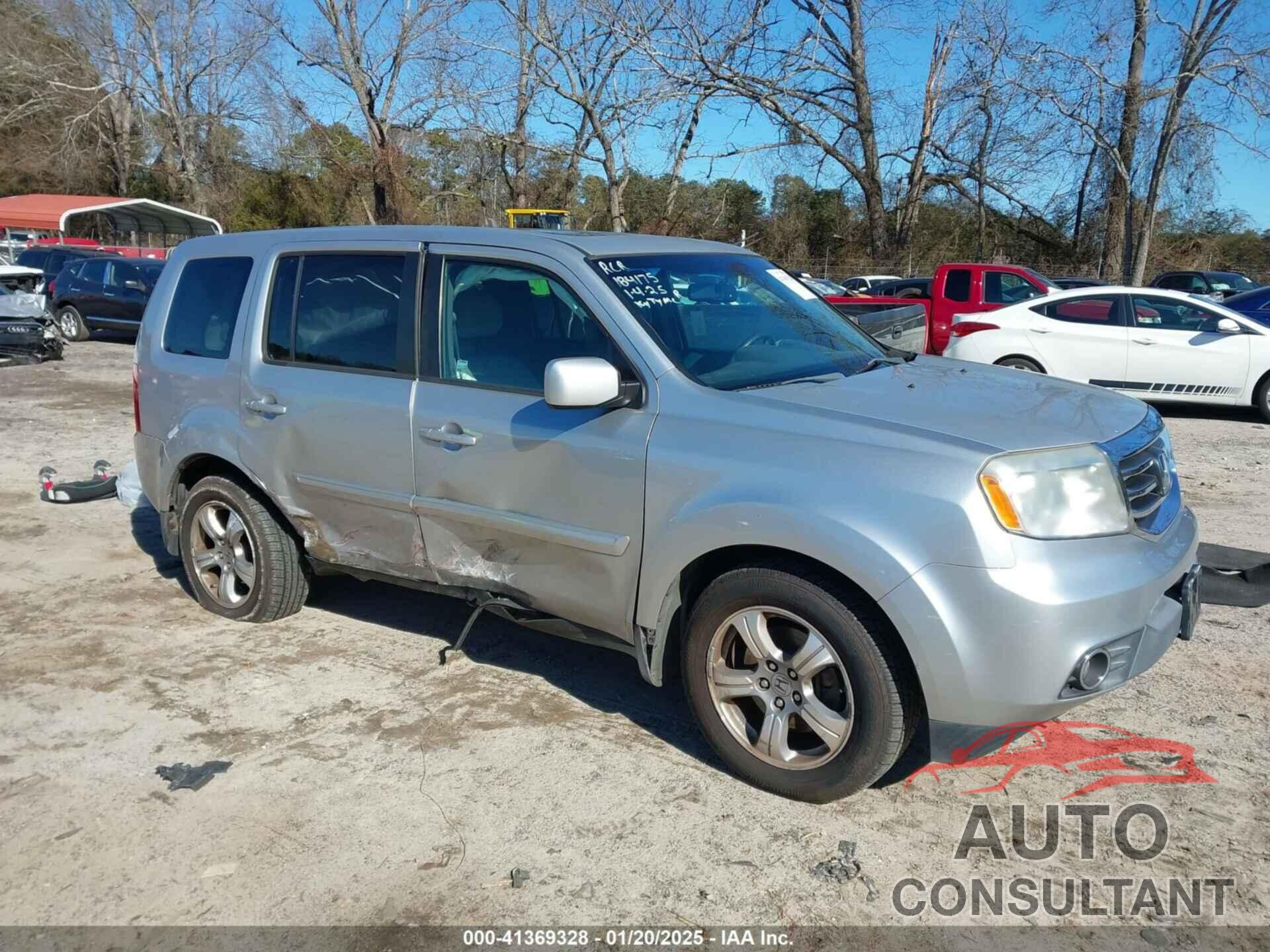 HONDA PILOT 2012 - 5FNYF3H51CB022260