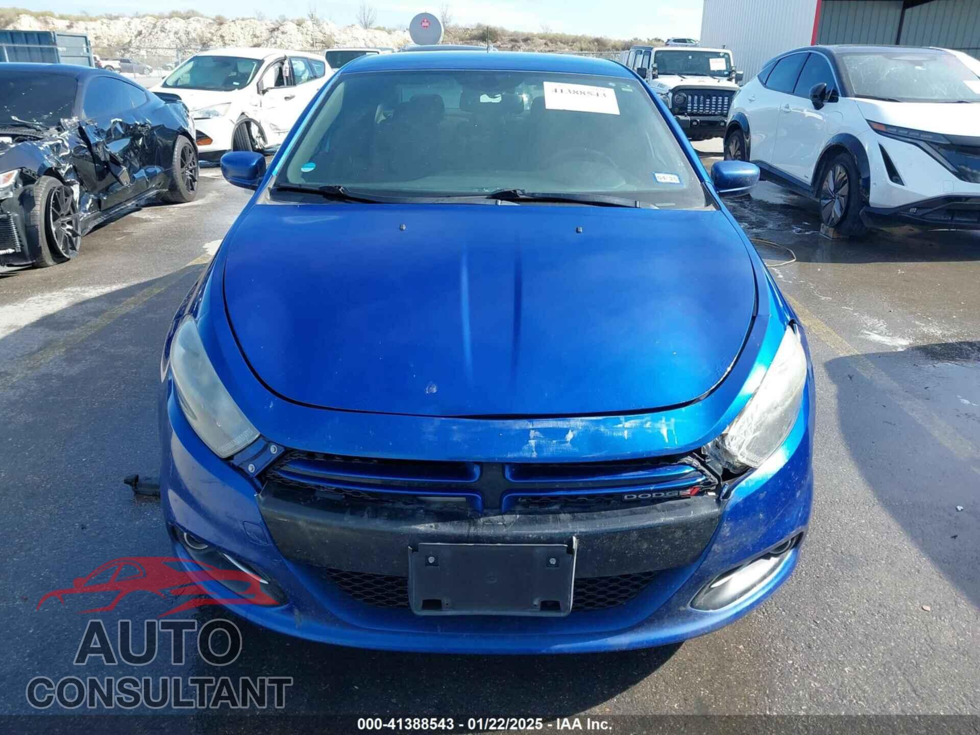 DODGE DART 2013 - 1C3CDFBH9DD146648