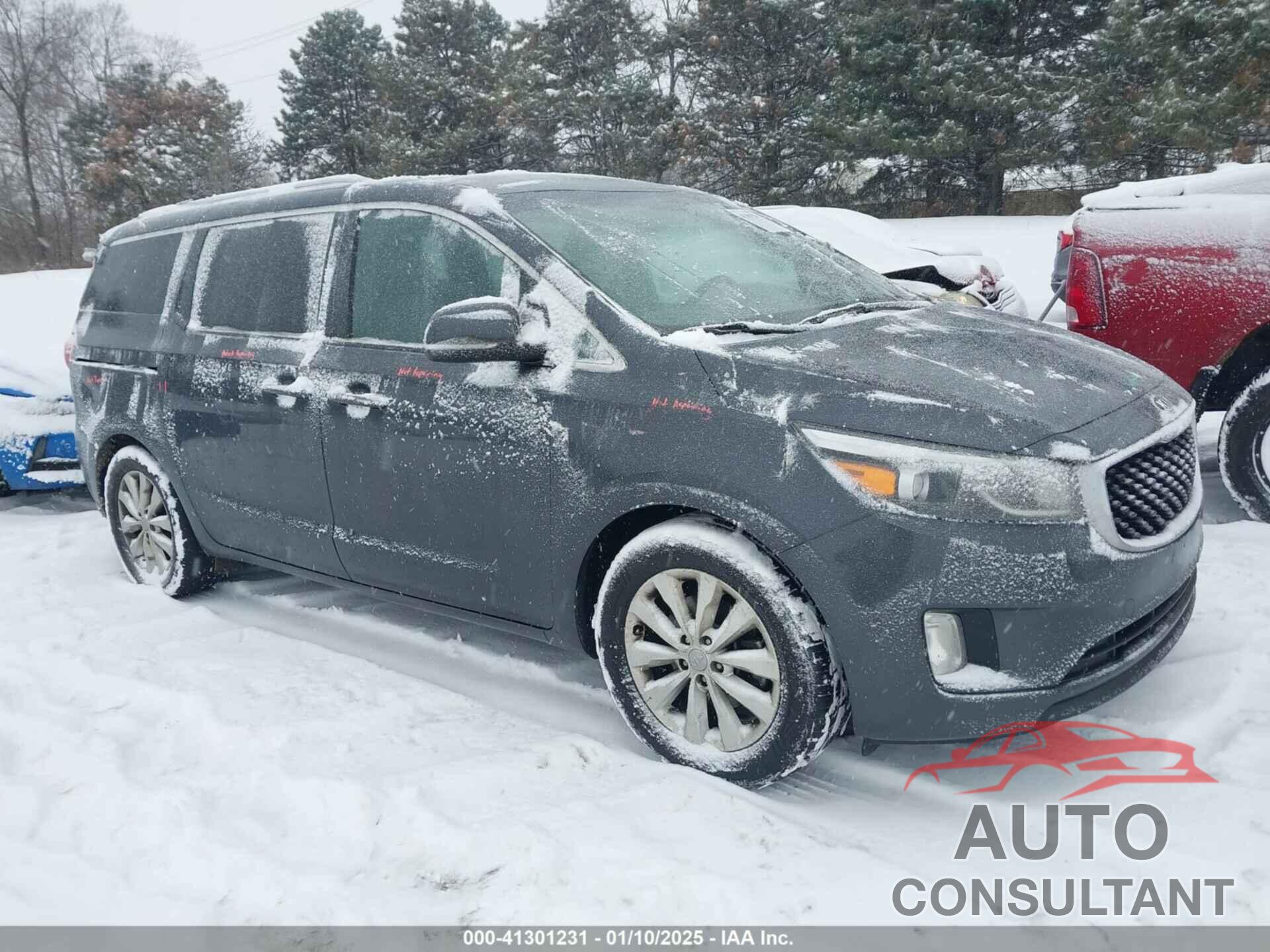 KIA SEDONA 2016 - KNDMC5C1XG6162364