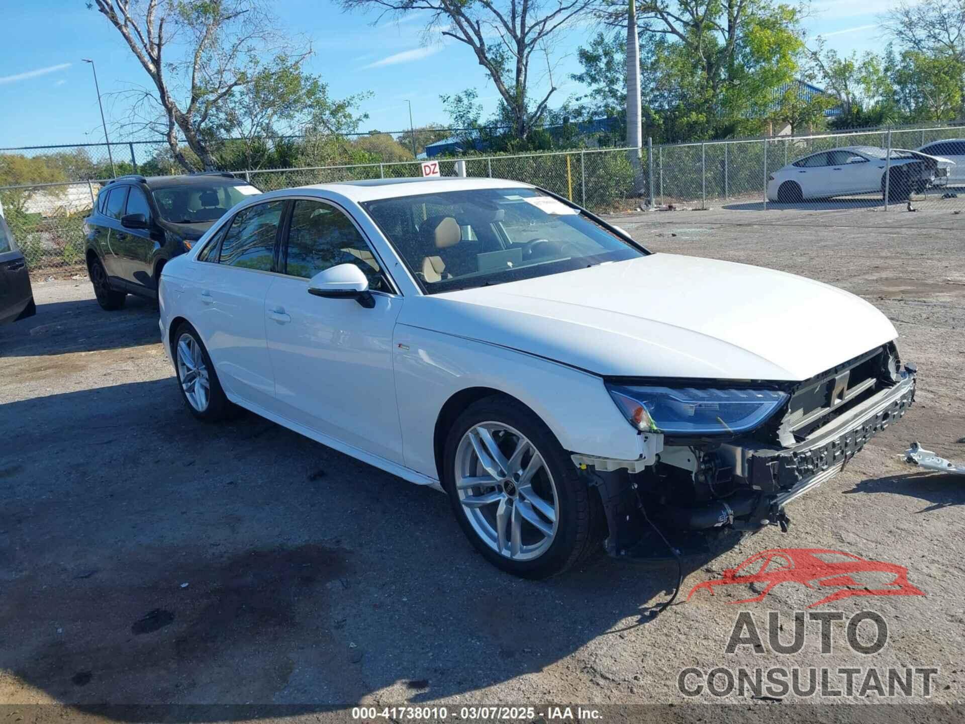 AUDI A4 2024 - WAUDAAF49RN001904