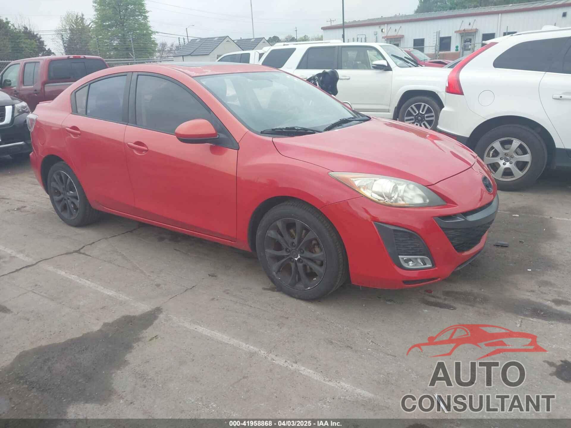 MAZDA MAZDA3 2010 - JM1BL1S56A1282428